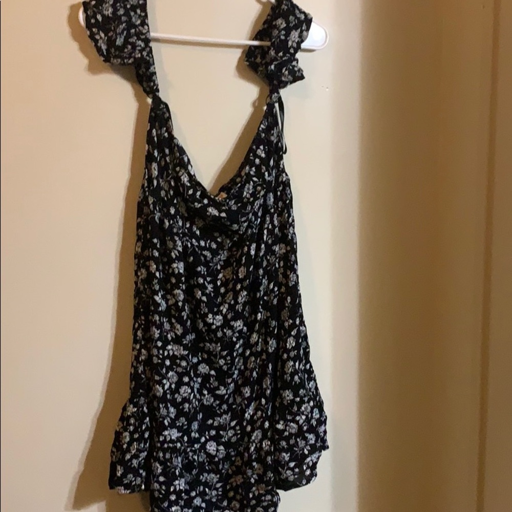 Off the shoulder floral dress